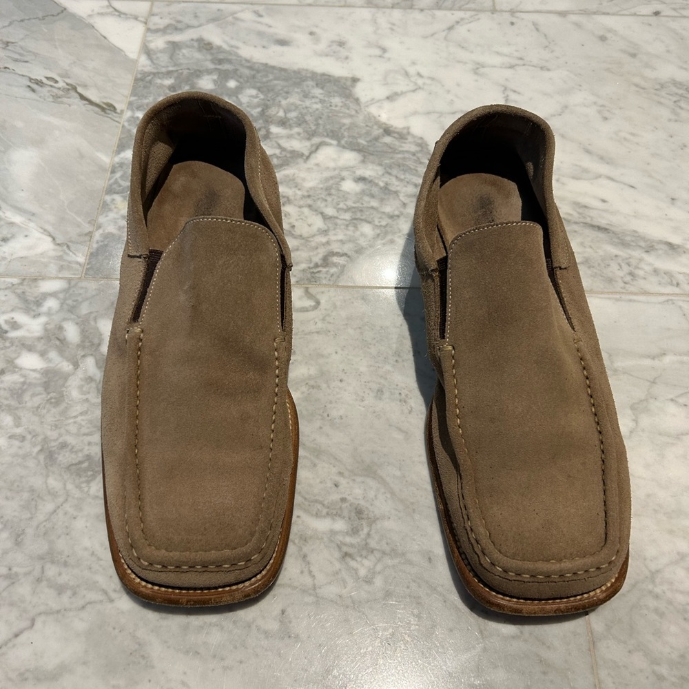 Bruno Magli Suede Tan Men’s Loafer